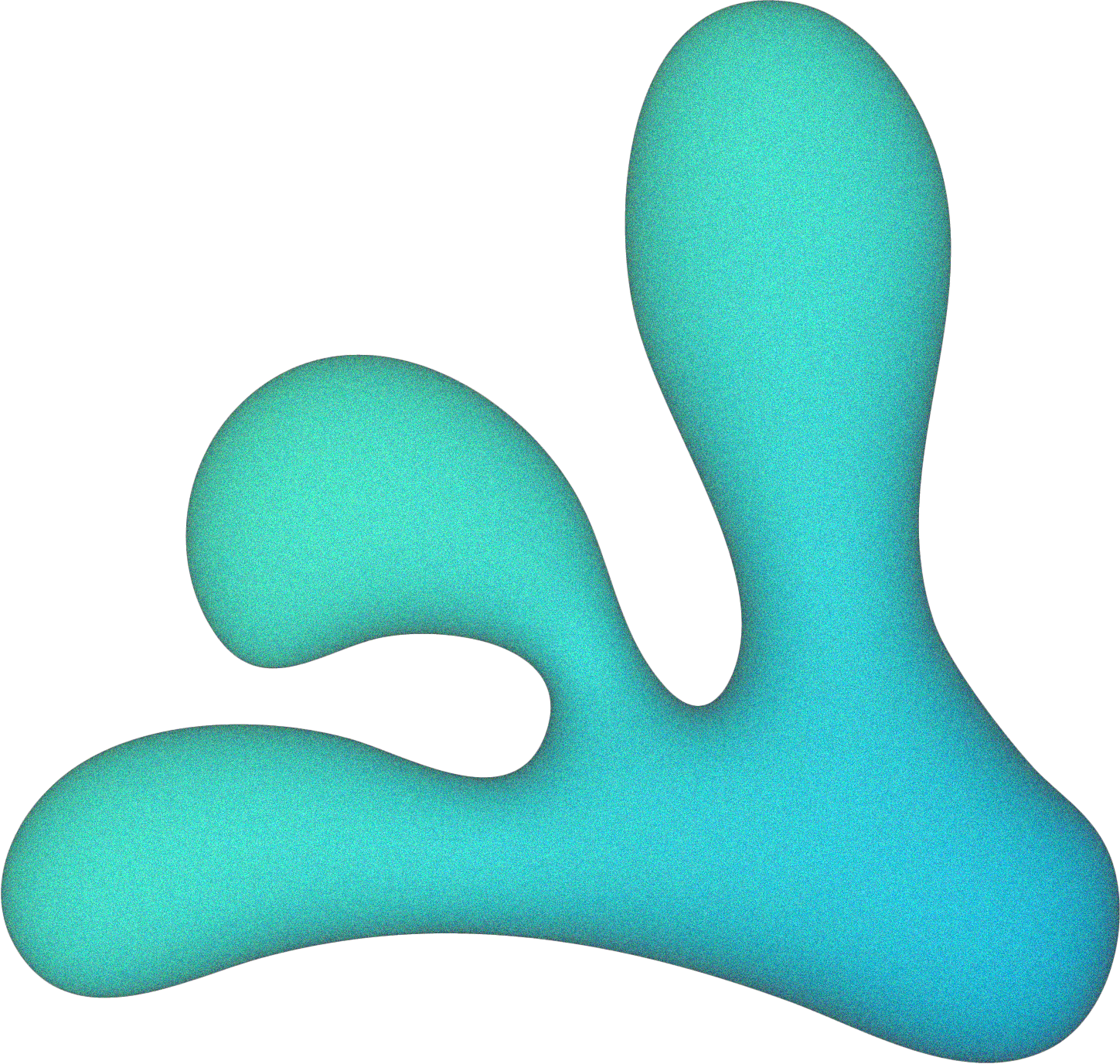 Mint decorative afriCANNES brand shape
